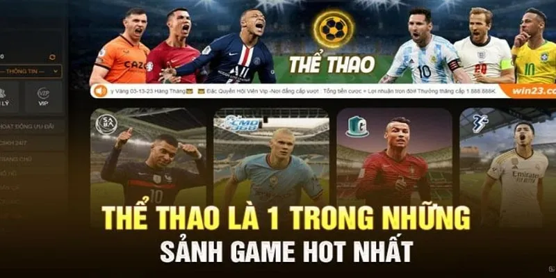 sieu-pham the-thao-noi-bat-tai-23win